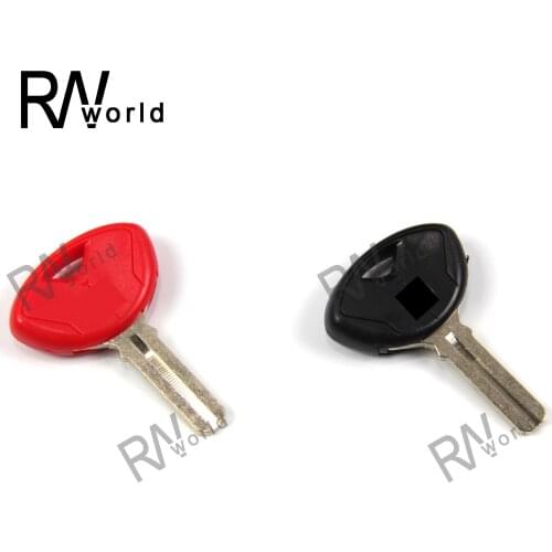 For BMW R1200R K1300S R1200GS K1200GT 29mm Universal Motorcycle Uncut Blade Blank Key Part R 1200R 1200GS K 1300S 1200GT Black