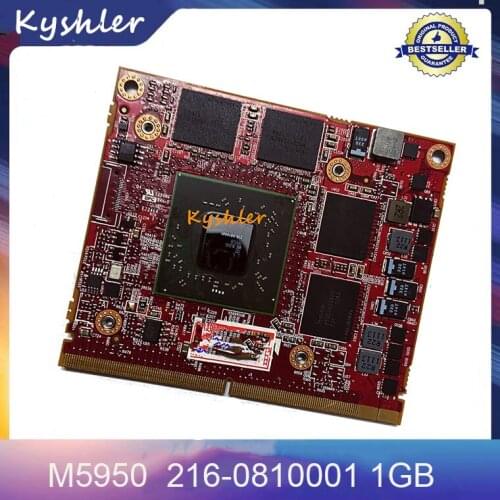 M5950 HD6770 HD6770M GDDR5 1GB Video Graphics Card 216-0810001 With X-Bracket For Dell M4600 M4700 6700M 100% Test
