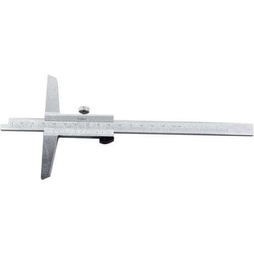 0-600MM cross depth vernier calipers deepness slide gauge deep slide caliper