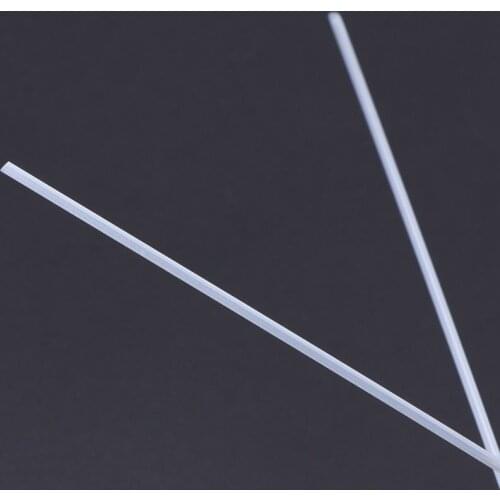 10 Pcs/Set Fishing Float Tail DIY Floats Hollow 0.8/1/1.2mm Inner Diameter Thicken Tackle Tube Transparent Rigging Accessories