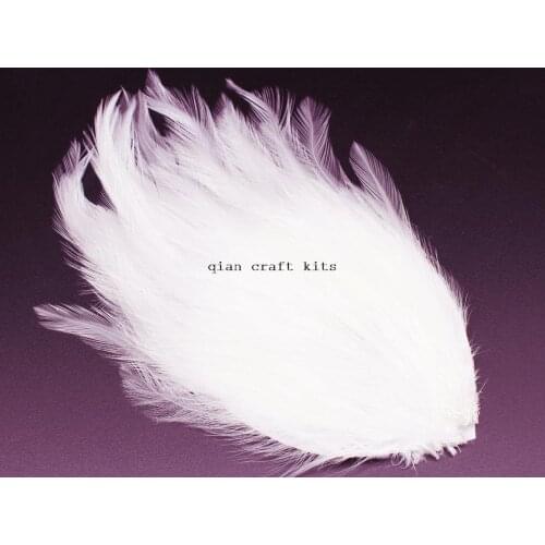 10 pcs high quality WHITE Feather Pad Applique. DIY craft item for millinery, masks, costumes, hats, headdresses, headbands