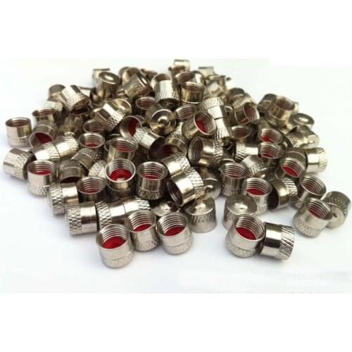 100 pieces /lot ) Wholesale Tire Wheel Rims Stem Car Tires American Valve Cap Dust Cover Car Truck Bike Dust Cap