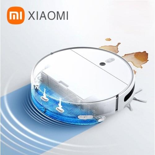 2021 XIAOMI MIJIA 2C Robot Vacuum Cleaner Mop for Home Sweeping Dust Sterilize 2700PA Cyclone Suction Washing Mop Smart Planned