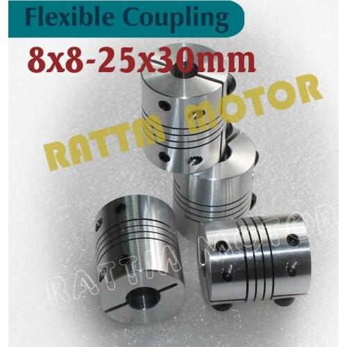 4pcs Flexible Coupling Stepper Motor 8x8mm CNC Parts Router Mill