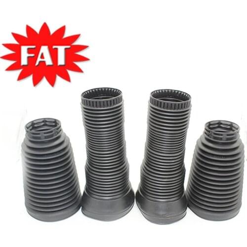 4 PCS/Set Front Rear Shock Absorber Dust Cover For VW Phaeton For Bentley Continental GT Rubber Dust Cover 4D0616039 4D0616040