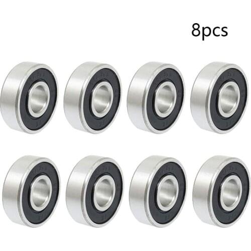 Wholesale 605ZZ 606-2RS Precision Bearing 6x17x6mm Single Row High-Carbon Steel Miniature Deep Groove Ball Bearings