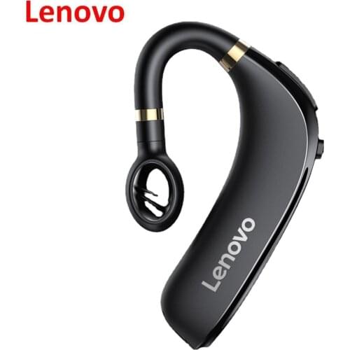 Lenovo HX106 Bluetooth 5.0 Earphone HD Call Wireless IPX5 Waterproof Headset Mic For Driving Meeting Noise Reduction HIFI Stereo