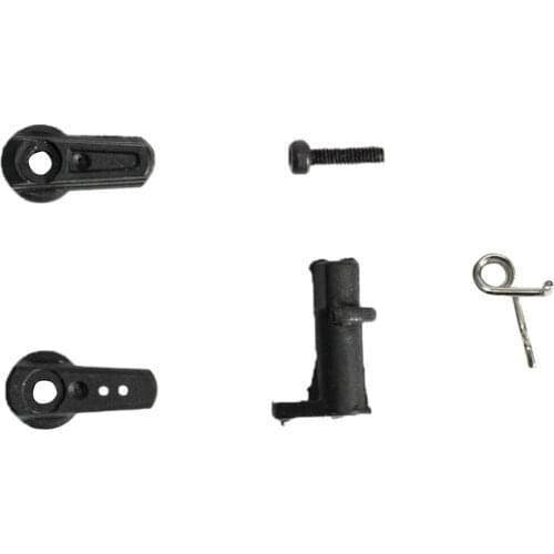 BLACK Gear-shifting Arm Spare Parts for HG P401 P402 P601 1/10 Rock Crawler