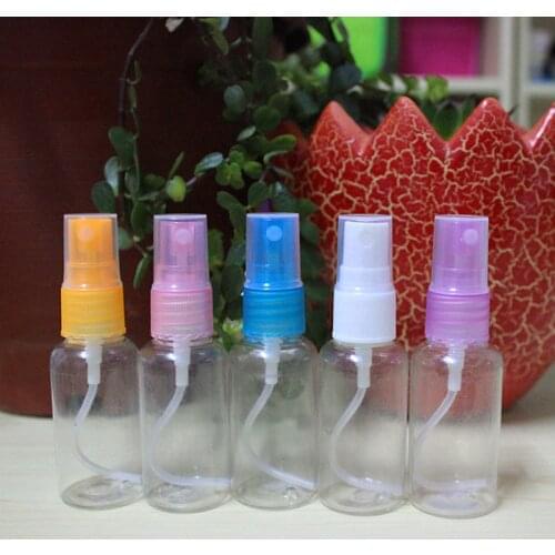 Travel Color Transparent 100ml Ultra-fine Mist Spray Bottle Perfume Lotion Spray Bottle Sub-bottle Hydration Small Watering Can