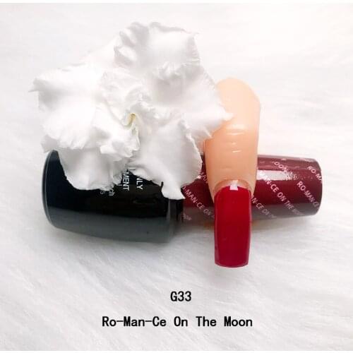 15ML Red Color Series Gellak Opie G33 RO MAN CE ON THE MOON Gel Varnishes Salon Gel Nail Polish Nail Art Set Manicure Hybrid