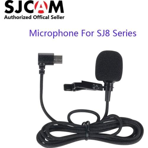 Type-C Interface External Microphone for SJCAM SJ8 Air SJ8 Plus SJ8 Pro Action Camera ActionCam Accessories Accs Spare Parts