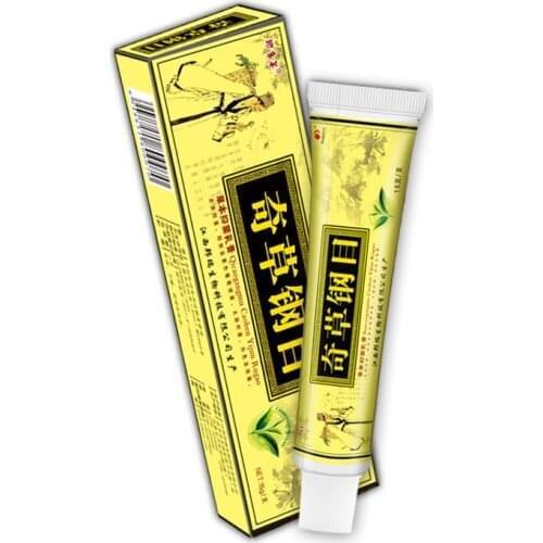 New Qicaogangmu Cream Skin Diseases Ointment Anti Eczema Rash Ringworm Psoriasis Dermatitis Treatment Cream 15g