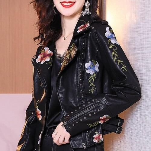 LIBIELIY Women's Leather Jackets