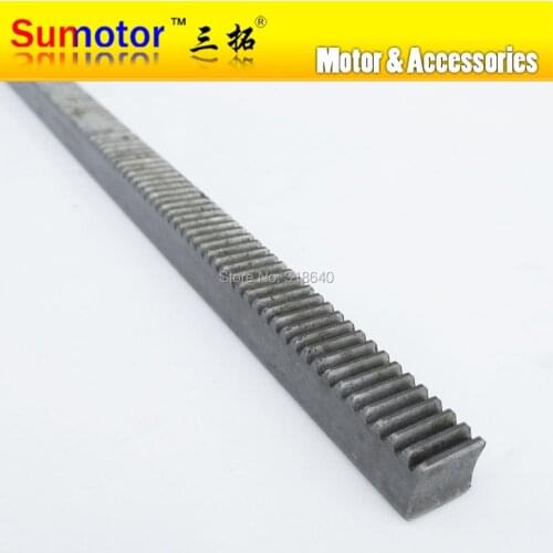 Mod 1.5 16x16x490mm spur Gear rack right teeth WIDTH 16MM HEIGHT 16MM L490mm 45# steel Transmission CNC parts modulus 1.5 M1.5