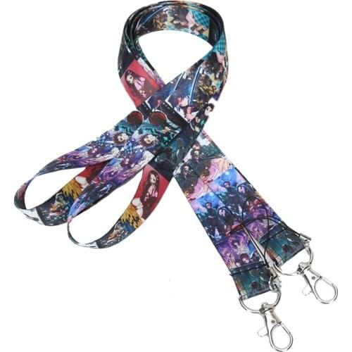 Pack of 10 Demon Slayer Kimetsu no Yaiba phone strap Ropes Kimetsu no Yaiba Tanjirou Nezuko Cosplay Toys Christmas Toys 44cm