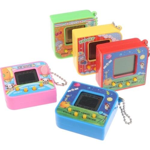 New 90S Classic mini Nostalgic 168 Pets Virtual Cyber Pet Toy Tamagotchi Electronic Pets Toys hand-held gaming device