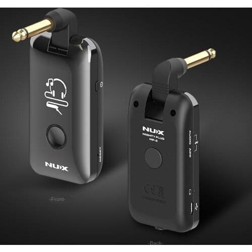 NuX Mighty Plug MP-2 Guitar and Bass Amp Modeling Headphone Amp Guitar Accessory