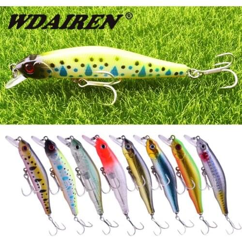 1Pcs Fishing Lure Hard Minnow 90mm 8.5g Topwater Far-casting Magnet System Artificial Bait Plastic Wobblers Tackle Pesca