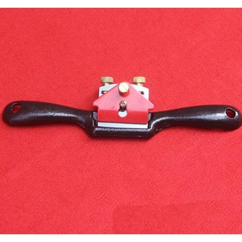 Adjustable Wood Craft Metal Blade Spoke Shave Plane Woodworking Hand Tool