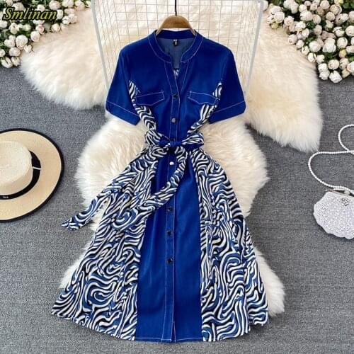 Smlinan Office Summer Dresses