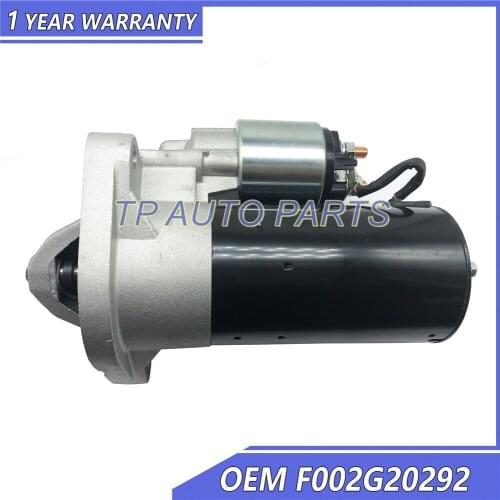 Starter Motor Assembly OEM F002G20292 Compatible With Mahindra & TATA
