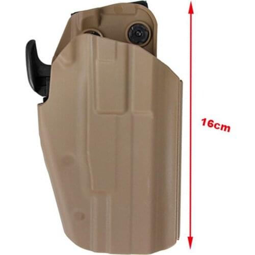 TMC Tactical 579 Standard Holster 16cm Belt CB/WG/TYP Nylon Pistol Holster for G17/22/37,HK45 M&P45 TMC2581