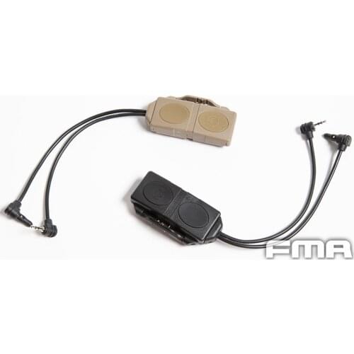 FMA Tactical Double Pressure Switch For PEQ LA5-A And Normal PEQ TB1406 BK/DE