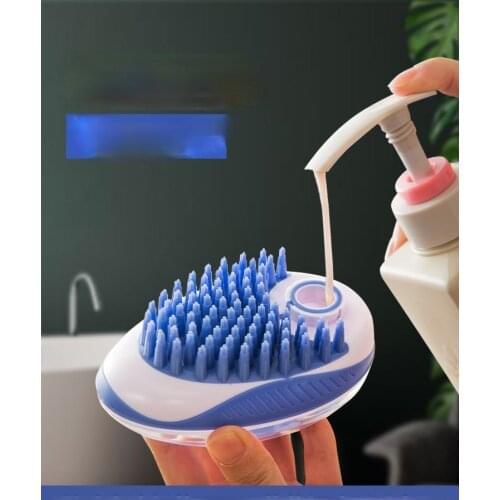 TT Rechargeable Shower Gel Dog Bath Brush Teddy Bath Massage Comb Miracle Baby Sponge