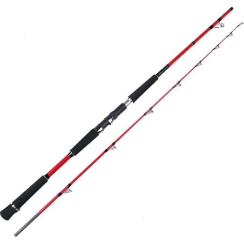 Heavy boat fishing rod suitable for catch monster fish in the ocean or river 6 sets