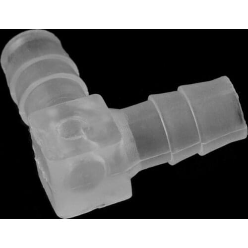 90 Degrees Corner Adapter L-shaped Elbow Pipe Fitting 8mm Tube Joint Toy Model 97BC