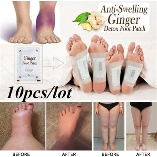20pcs(10pcs Patches(5 bags)+10pcs Adhesives) Detox Foot Patches Pads Body Toxins Feet Slimming Cleansing HerbalAdhesive