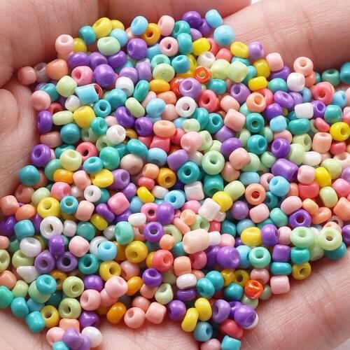 Wear Jewelry DIY Bracelet Hairpin Accessories Christmas Birthday Gift Handicraft Round Pony Beads-2/3/4mm