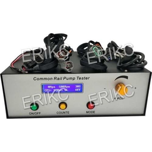 ERIKC CRP850 Common Rail Diesel Pump Tester Injector Test Machine For Bosch Denso Delphi Common Rail HP0 Pump HEUI Pump Tool