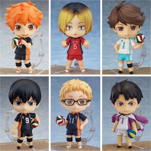 Haikyu Anime Figures Hinata Shoyo #461 Kageyama Tobio #489 Action Figures Cute Toys Collector Brinquedos Sport Doll Figurine Toy