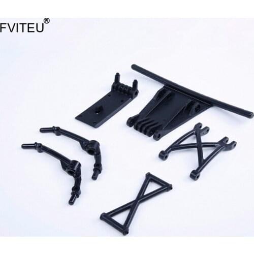 FVITEU Plastic Front Bumper Set For 1/5 HPI baja 5SC Rovan King Motor