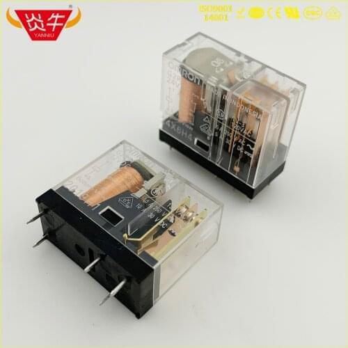 Omron G2R-2 SMALL POWER INDUSTRIAL RELAY 12V 24V 8Pin 250V 5A Two-way