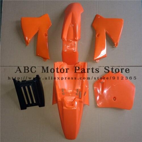 Plastic Cover Fender Kit For KTM SX 50CC 50 50SX For KTM50 SENIOR JUNIOR JR SR Orange Black White Red Colour