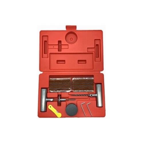 Car Tire Repair Kit Vacuum Emergency Tire Rubber Strip Tire Plug Flats Trucks Motorcycles Auto Professional Repair Tool