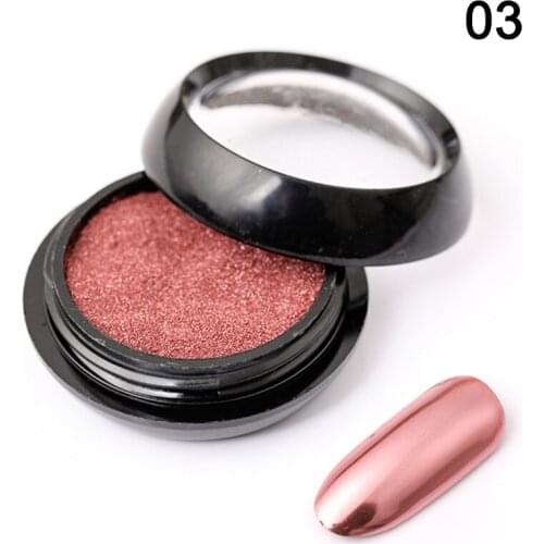New 2ml Nail Powder Bright Metallic Effect Nail Mirror Powder Manicure SCI88