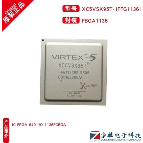 The new and original XC5VSX95T-1FFG1136I BGA1136 programmable gate array XC5VSX95T