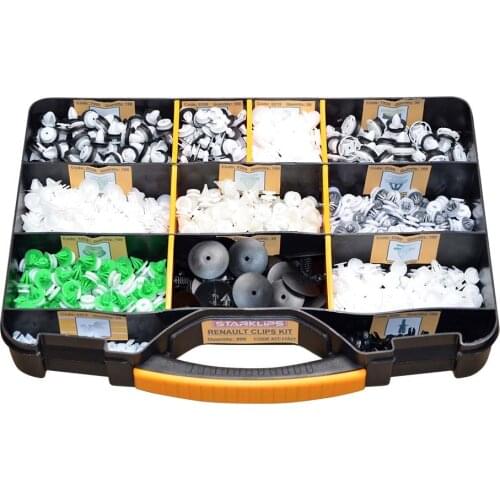 Renault Clips Bag of Universal 990 Parts + Car fastener for-Push Pin-Trim Rivet