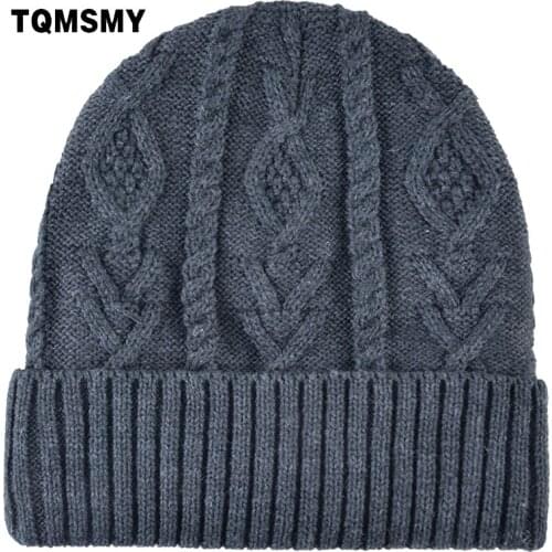 TQMSMY Unisex Winter warm Women Beanies hat cap Knitting Wool Hat Knitted Skullies Beanie Caps Ladies Knit Cap for Men TMD33