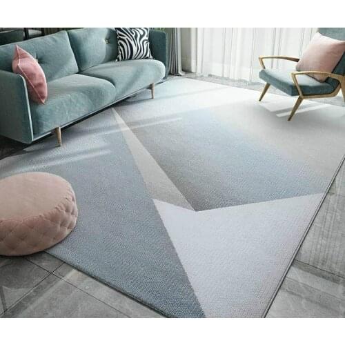 Nordic Fashion Rugs For Home Living Room Bedroom Carpet Thick Polypropylene Floor Mats Sofa Coffee Table Geometric Area Rugs s