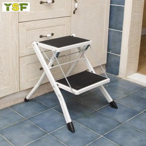 Folding Step Ladder Anti-Slip Little Giant 2 Tread Safety Step Ladder Folding Step Stools With Tool Tray Step Ladder
