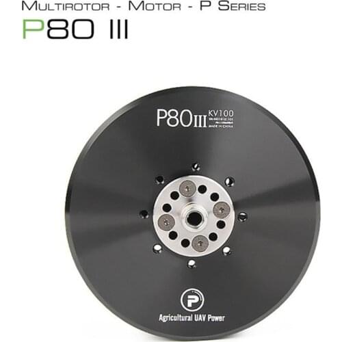 T-Motor P80 Multicopter Brushless Motor Pin/ Without Pin 100KV/120KV For plant protection fields or VTOL planes