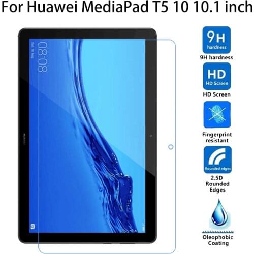 Tablet Screen Protector For Huawei MediaPad T5 10 Tempered Glass For MediaPad T5 10.1 Inch AGS2-W09 L09 L03 W19 Protective Film