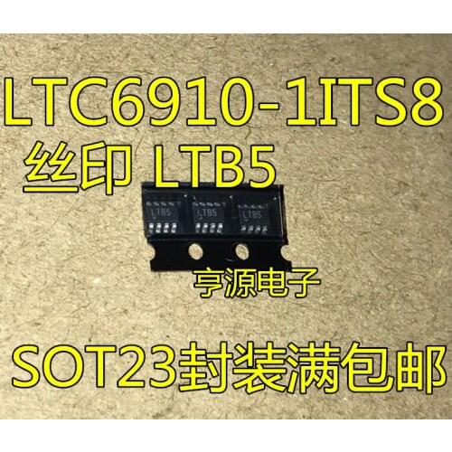 10PCS LTC6910 LTC6910-1ITS8 LTC6910-1 LTB5 SOT-23