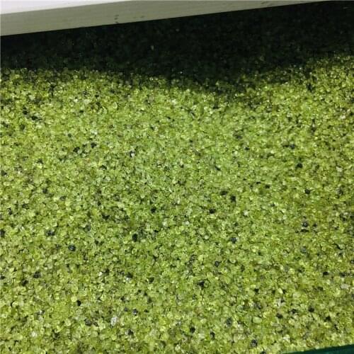 100g rolling gem natural rock mineral peridot crystal is used to heal chakras