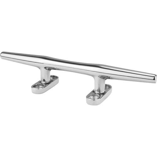 316 Stainless Steel Open Base Dock Cleat 6 inch 15cm ,Boat Mooring Accessories Marine Hardware, Mirror Polished