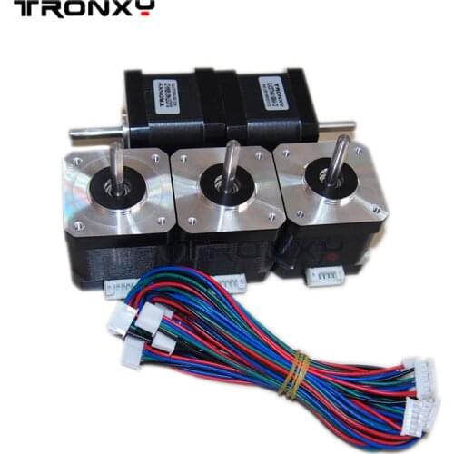Tronxy 3D printer Part 42 stepper motor SL42STH40-1684A Nema 17 1.8A 78Oz-in motor CNC XYZ impresora 3d Accessories DIY kit Part